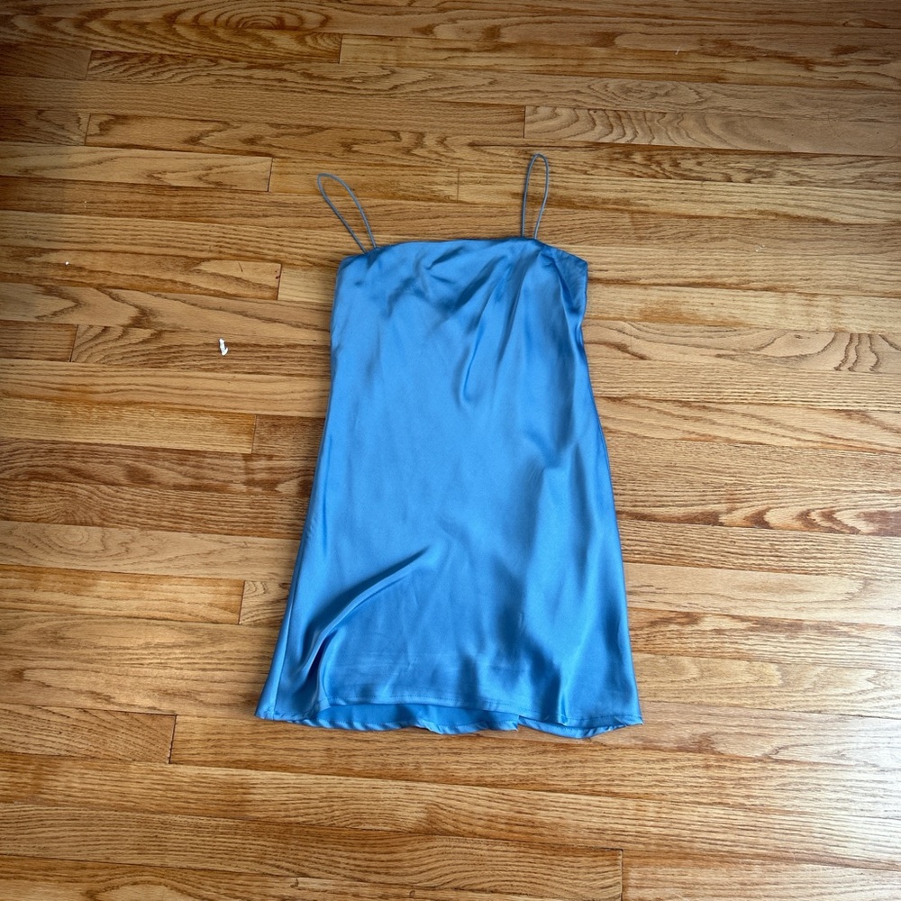 Princess Polly satin homecoming dress